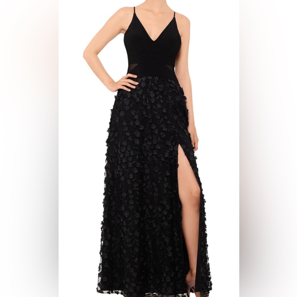 Black evening dress
